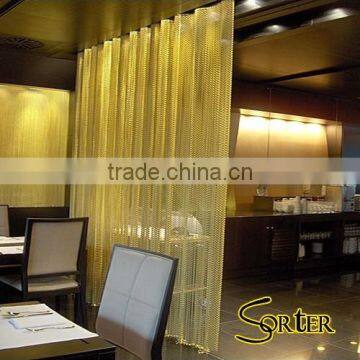 Flexible Metal Chain Curtain With Modern Style