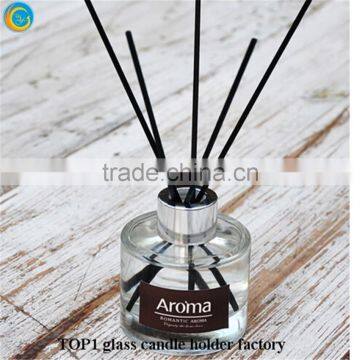 Empty Round Glass Fragrance Diffuser Bottles