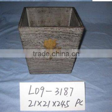 Antique Decorative Wooden Vase photo-5