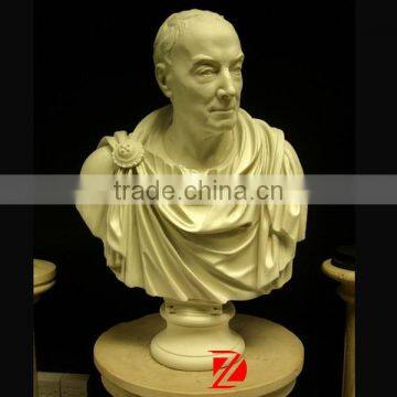 roman bust marble caesar statue