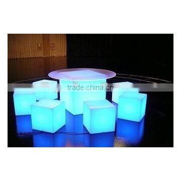 30*30*30 Rechargeable Cube Chairs Use to Party, Hotel, Home, Night Club, Wedding, Led Cube 3d photo-3