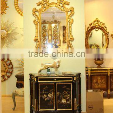 Guest Room Hand Drawing Wood Bedside Table photo-2