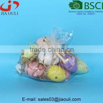 BSCI Audit Factory Cheap Easter Plastic Eggs, Hanging Plastic Easter Eggs photo-4