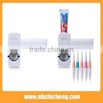 Toothpaste dispenser toothbrush/Automatic toothpaste dispenser & Toothbrush holde