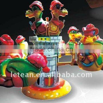 newest amusement park kiddie ride - cartoon duck