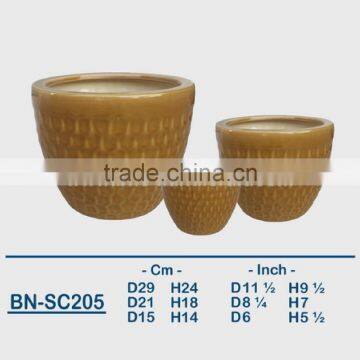 Vietnamese Ceramic Glazed Indoor Pot/ Indoor Planter BN-SC187 photo-4
