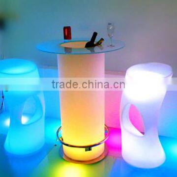 LED bar sets, LED living room furniture,led light up bar furniture table sets