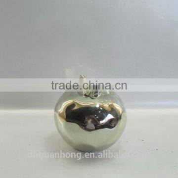 Electroplate Apple Shape Porcelain Decoration photo-2