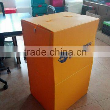 Eco friendly wardrobe corrugated moving box