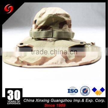 Fashion Fishman Camo Hat With Strings Custom Made Military Bucket Hats photo-3