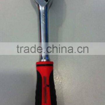 Hand Tools Cr-V Material Ratchet Torque Spanner Bent Comfort Grip Quick Release Wrench photo-2