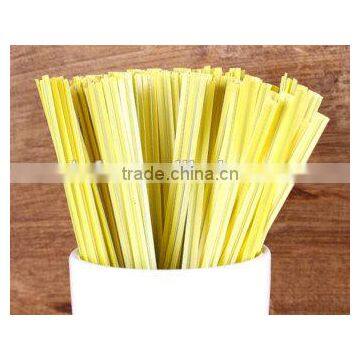 Colorful Plastic Coated With Metallic Wire Twist Ties for Plastic Bag Packing photo-5