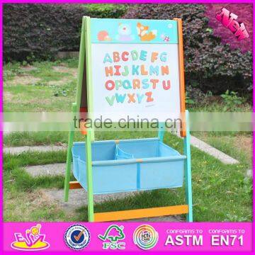 New Wooden Magnetic Drawing Board for Kids,best Sale Wooden Magnetic Drawing Board for Toddlers W12B102-S photo-2