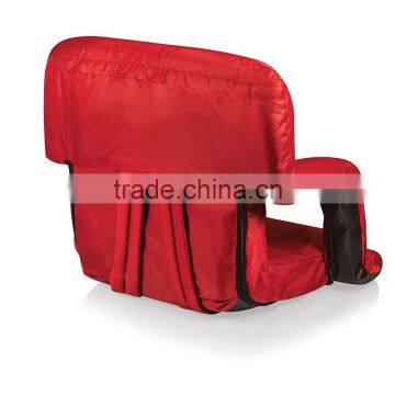 Red Portable Stadium Seat With Customized Team Logo photo-3