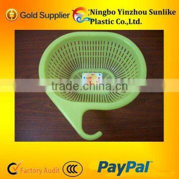 Multi-purpose cleaning sieve/plastic wash rice /fruit/vegetable washing sieve container