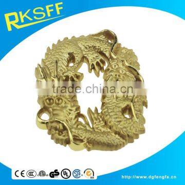 popular promotionalgolden plating metal belt buckle in wholesale