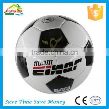 Wholesale Eco-friendly PU PVC Leather Material Machine Stitched Custom Printed Football,soccer Ball for Training photo-3