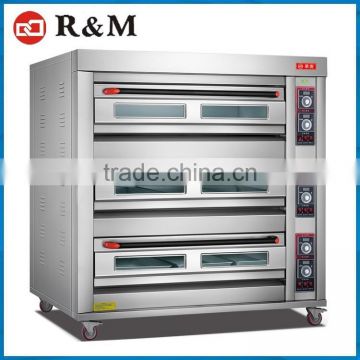 New 3 Deck Bakery Oven 3 Door Commercial Bakery Deck Oven for Sale