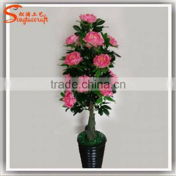 Home decoration artificial potted flower plants cheap price artificial flower potted plants for sale