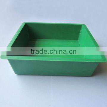 Square Designer Bowl Flower Arranging Plastic Container