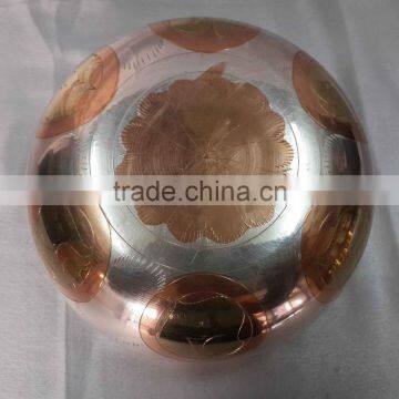 Best Selling Silver Plated Tibetan Meditation & Healing Singing Bowl photo-5