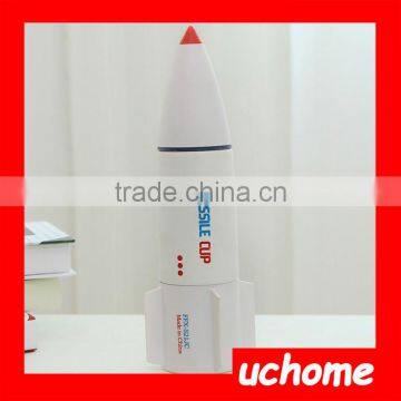 UCHOME ABS/Stainless Steel Silicone Missile Cup photo-2