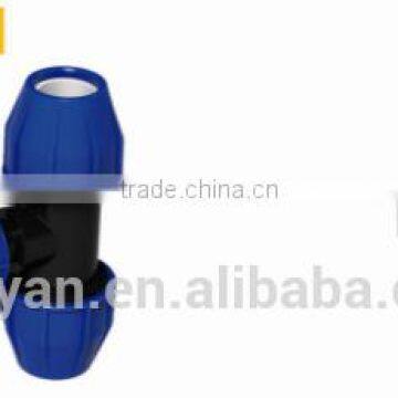 TY High quality PP compression fittings REDUCING TEE eco-friendly Cheap Price Full Size factory price list discount