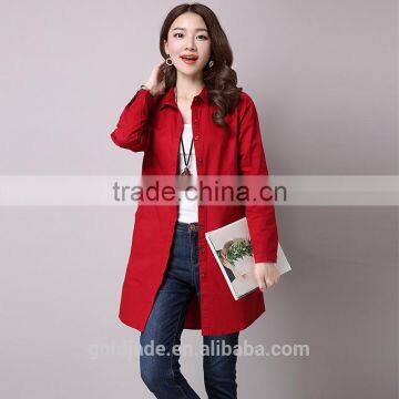 Wholesale Lady Blouse & Top Women Long Sleeve Fashion Design Lady Blouse
