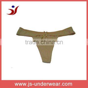 Competitive price sexy nylon women thong underwear panty