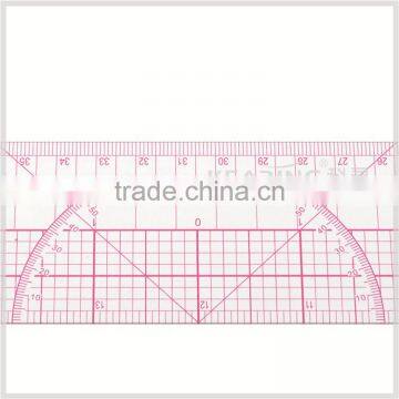 60cm&24" Straight Flexible 1.2mm Thickness Sandwich Line Plastic Garment Ruler for Sewing Design#8097 photo-6