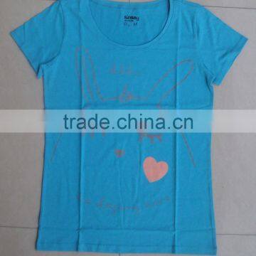 OEM Custom Casual Woman T-shirts With Printing