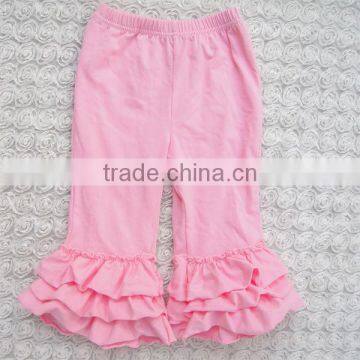 Wholesale ruffle pants military style cargo pants