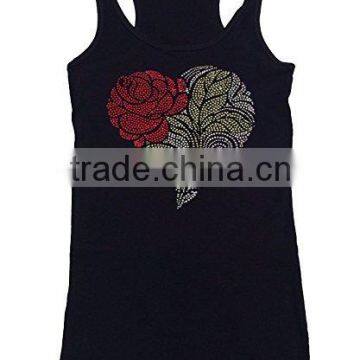 I Love New York Bedazzled Rhinestone Womens T-Shirt photo-3