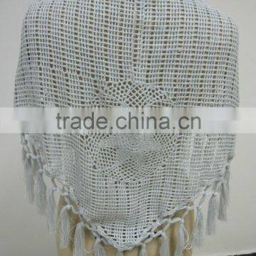 S9995 lace crochet scarf for women