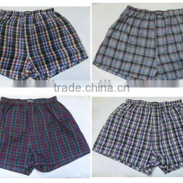 men woven boxer shorts