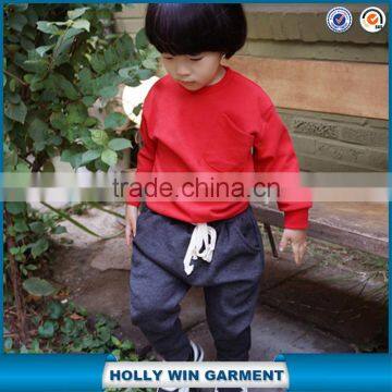 Korean new design fashion casual autumn&spring hoodies boys clothing sets