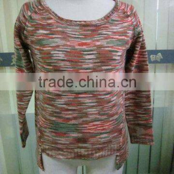 lady intarsia fancy sweater