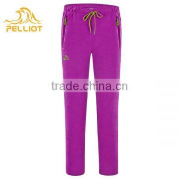 Slim Fit 100% Polar Fleece Ladies Athletic Pants