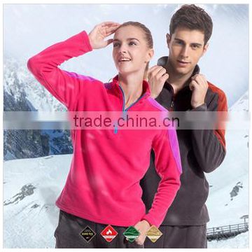 Couple high quality outdoor fleece hoodie jacket