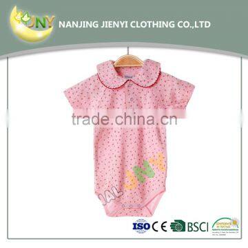 High Quality Jumpsuit Infant Clothing Plain Baby Romper for Newborn Kids photo-2