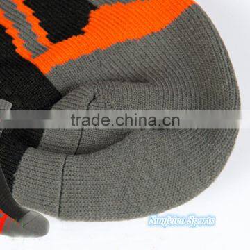 Men's Outdoor Quick-dry Fiber Running Sports Basketball Socks~Soft Thick Stripe Restoring Socks~Accept Custom photo-6