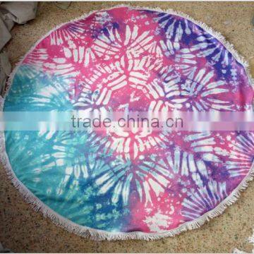 Extra Large Gigantic Skeleton Round Beach Towel Throw Yoga Mat Pool Home Blanket photo-3