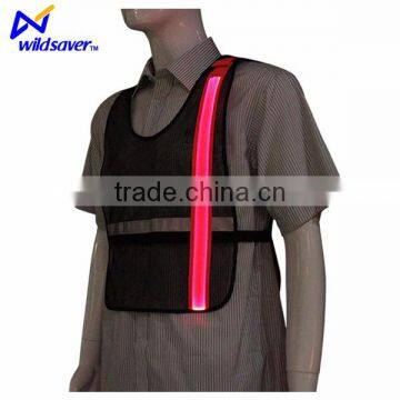 Night Run Mesh Breathable Reflective Safety Gear With Led Lights photo-5