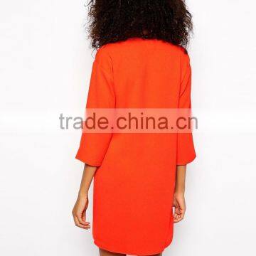 Chinese Manufacturing Kimono Sleeve Vneck Dress 2014 Wholesales photo-2