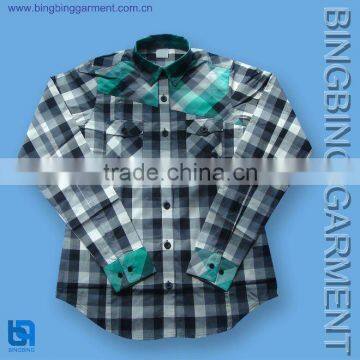 Ladies' Cotton Check Blouse