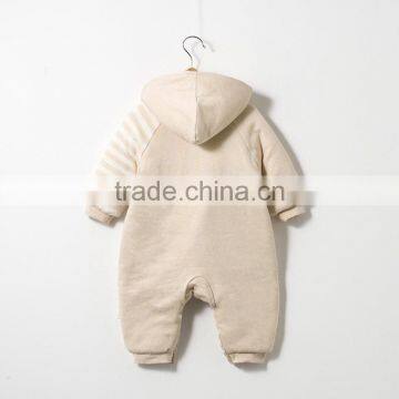 Wholesale Thickened Comfortable Baby Playsuit Organic Baby Onesie photo-2