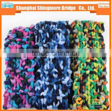 China Novelty Yarn Manufacturer Hot Wholesale Chunky Yarn Acrylic for Knitting Scarf photo-5
