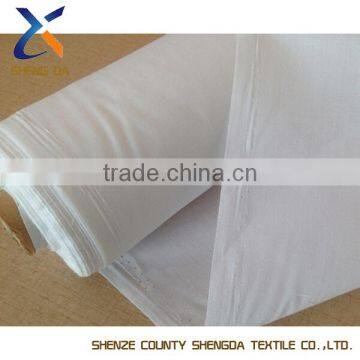 80 cotton 20 polyester white fabric