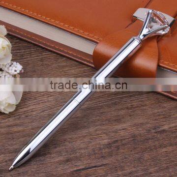 Hot Sale High Quality Ball Pen With Diamond on Top Metal Ballpoint Pen photo-4