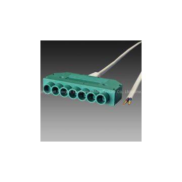 24D6 nonswitch version 24V low voltage LED strip power supply junction boxes Under Cabinet Strip with 27 Warm White LEDs